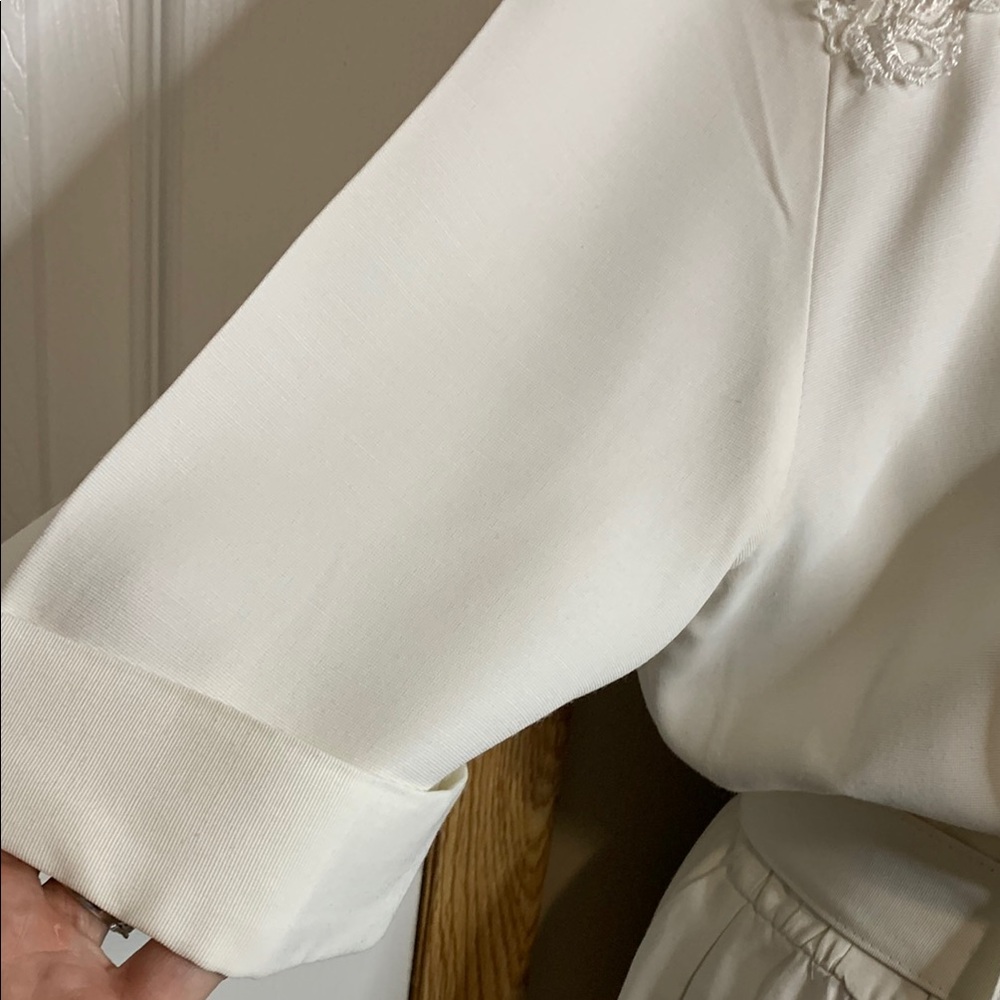 Studio I Off White VINTAGE Dress with Belt EUC - Picture 5 of 10
